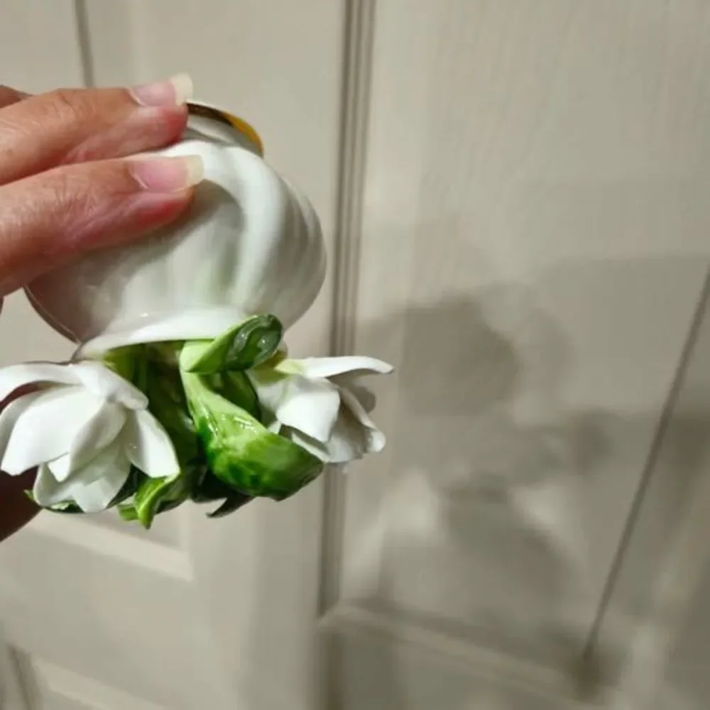 Royal Adderley Floral of the Month Bone China Gardenia Flower Figurine